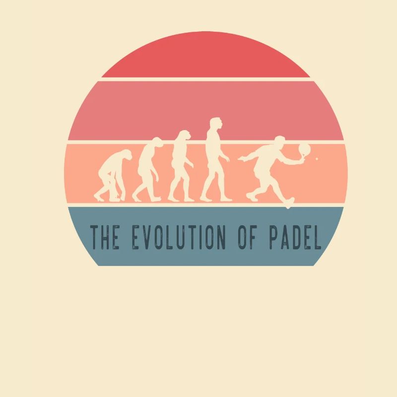 Padel Evolution Funny Padel Design Gift Idea Tennis