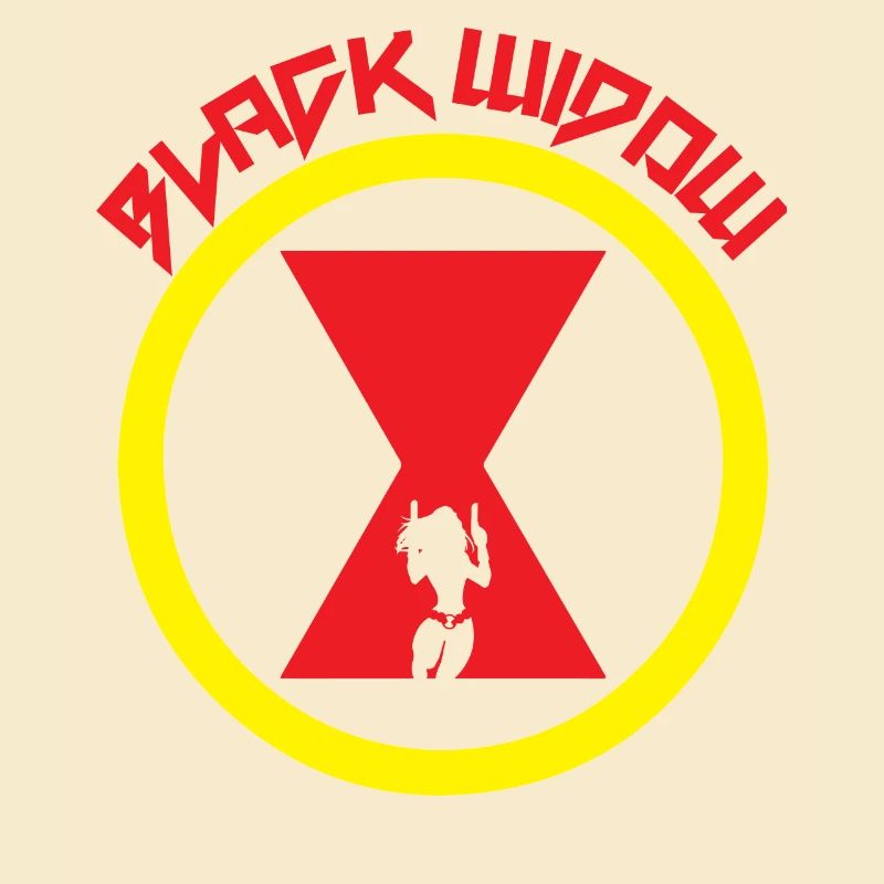Black Widow Schwarze Witwe Spinne