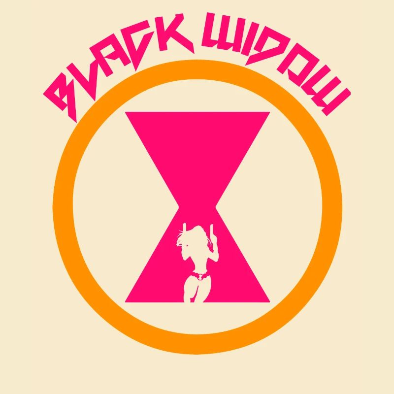 Black Widow Schwarze Witwe Spinne