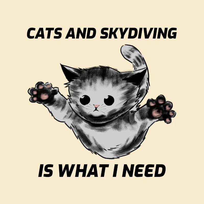 chats et parachutisme