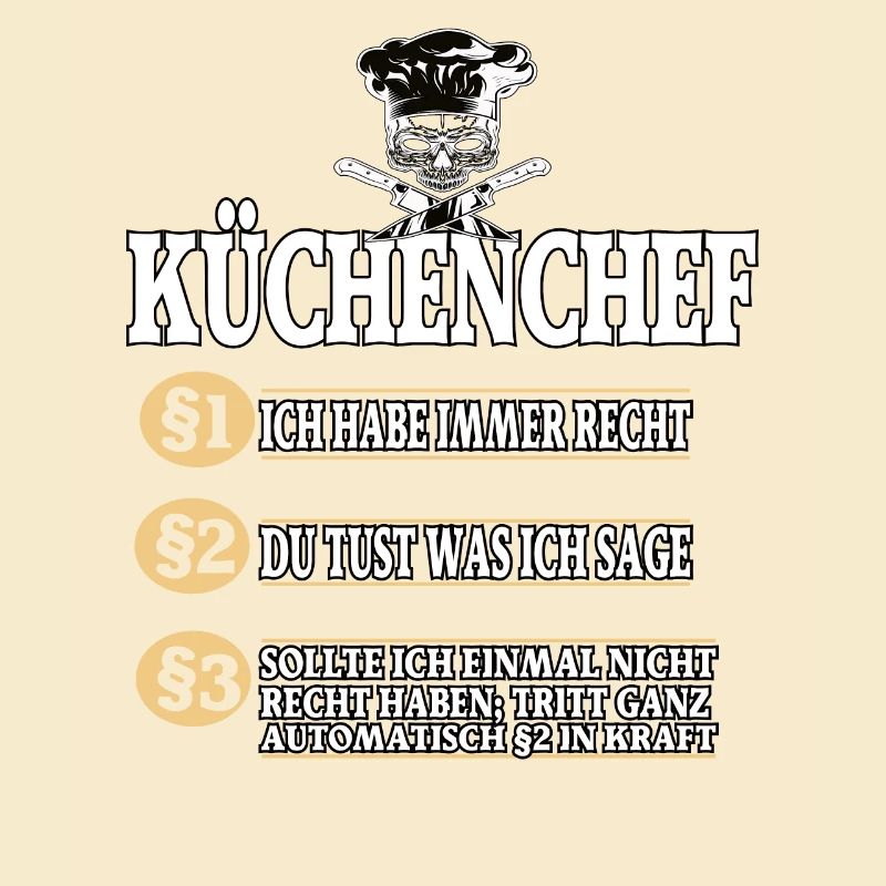 Küchenchef Koch Kochen