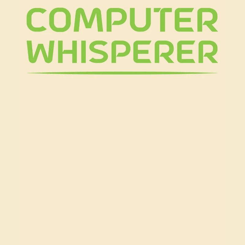Computer Whisperer Cute IT Support Gift