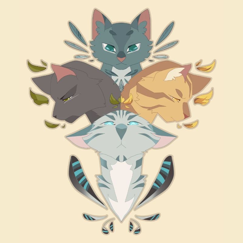 Jayfeather Häherfeder Cat Grey Warrior Cats