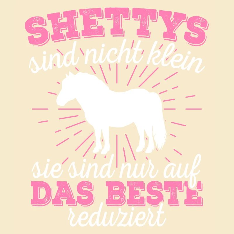 Shetty Shetland Pony Pferd Reiterin Damen Mädchen