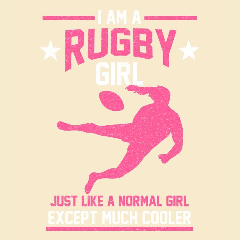 Rugby Mädchen Geschenk