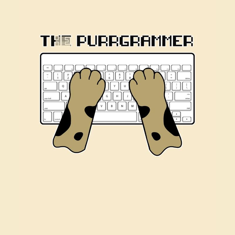 Siamese cat kitten programmer nerd gift