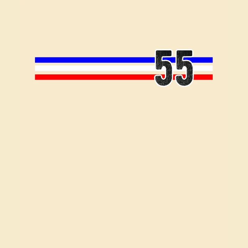 Fifty Five and Counting Tri-stripe