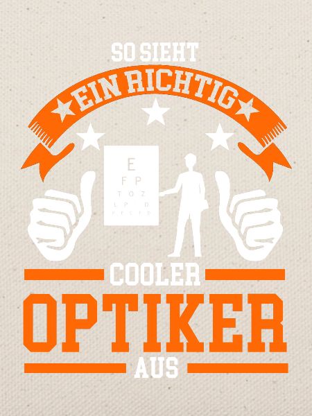 Optiker Brille Optik Geschenk