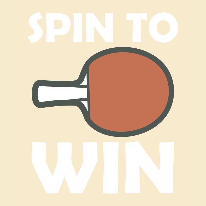 Raquette de ping-de-table Spin to Win