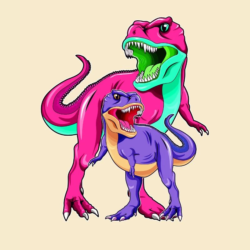 Mutter und Sohn Dino - Muttertag