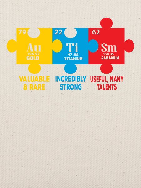 Autism Awareness elements