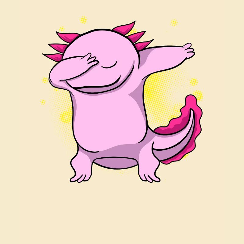 Dabbing Axolotl