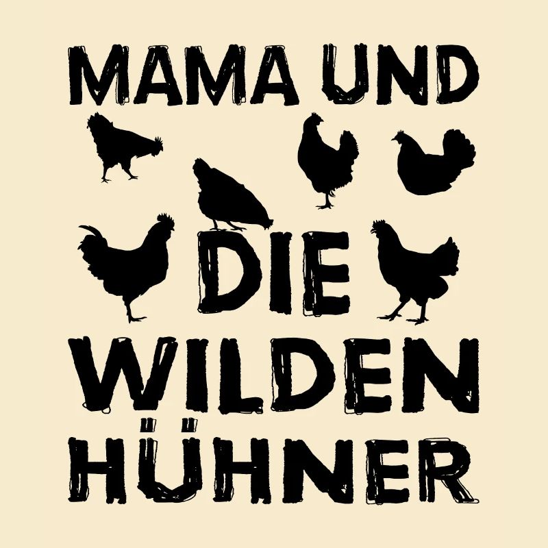 Hühner Mama