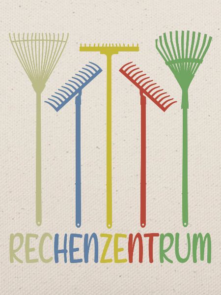 Garten Rechen Rechenzentrum