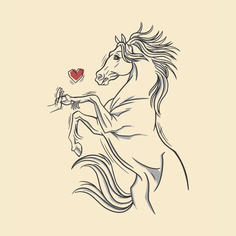 Pferd Mädchen Pferde Liebe Reiten Pferdenarr