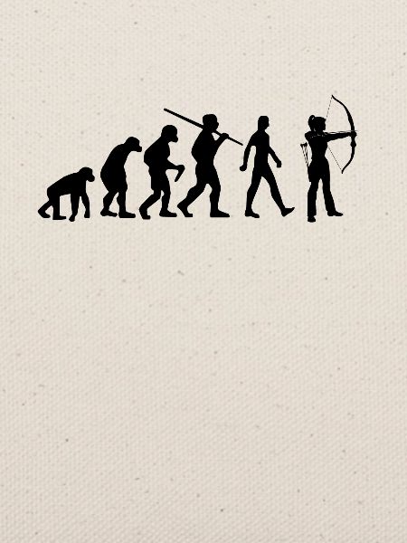 Frauen Bogenschießen Evolution Pfeil