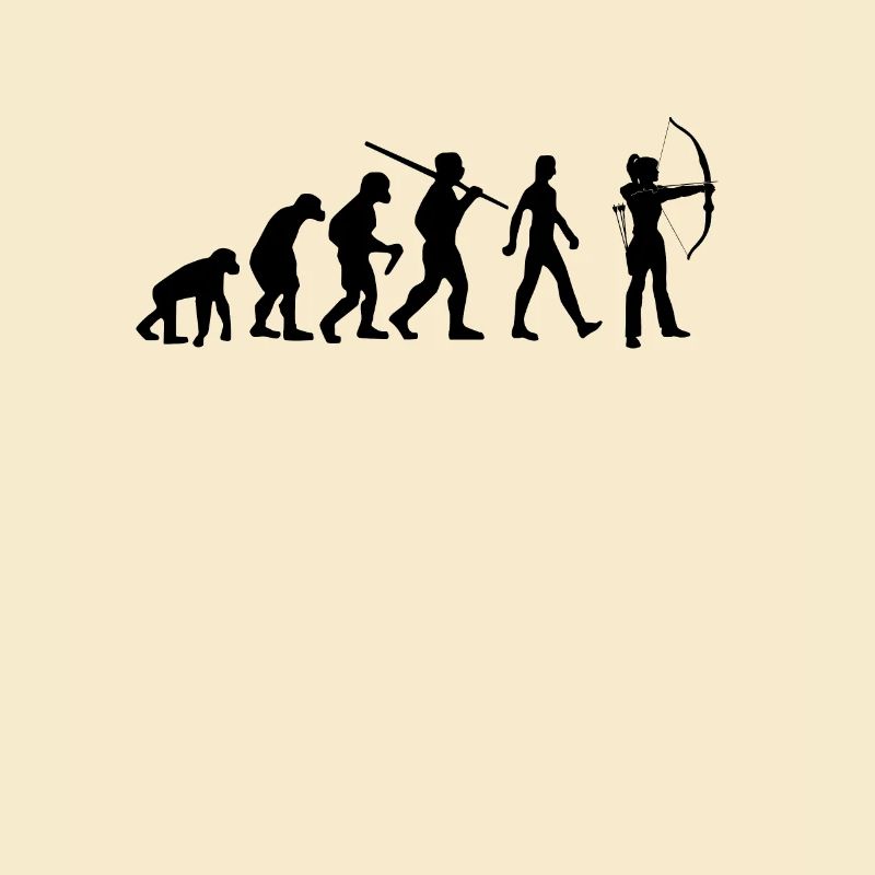 Frauen Bogenschießen Evolution Pfeil