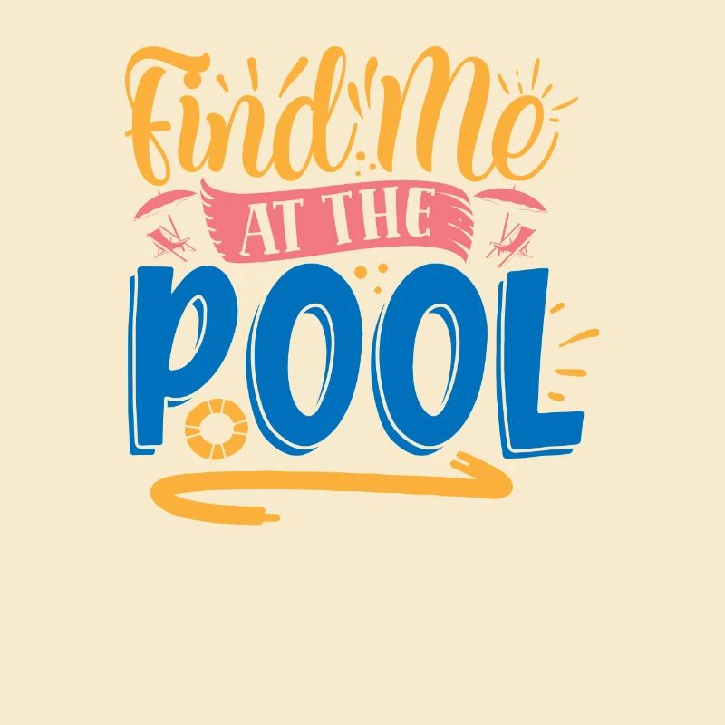 Am by the pool