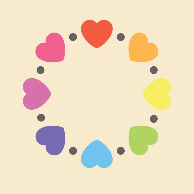 pride herz kreis