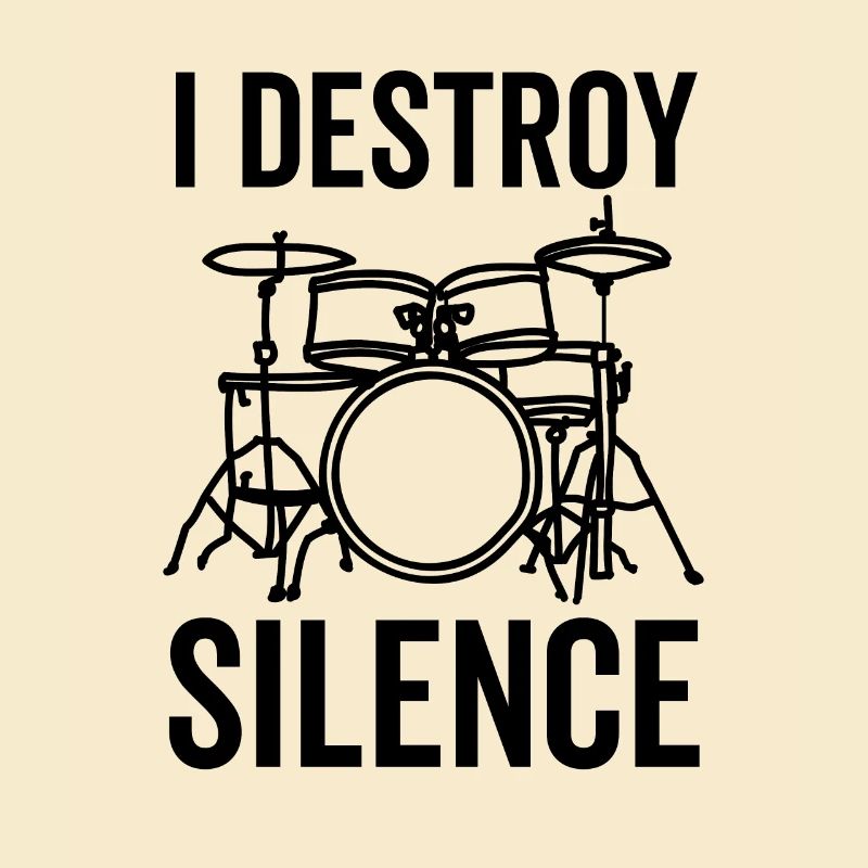 Je détruis silence batteur