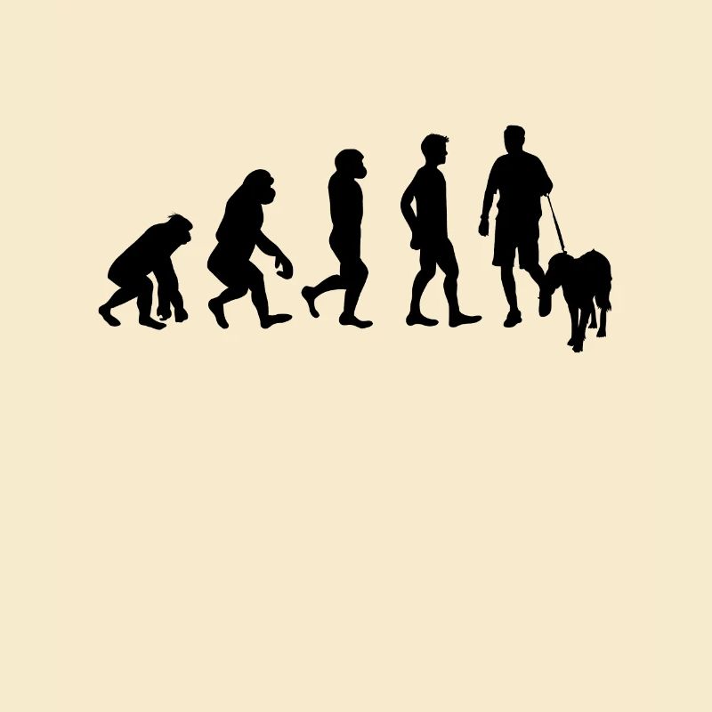 Hundehalter Hund Evolution