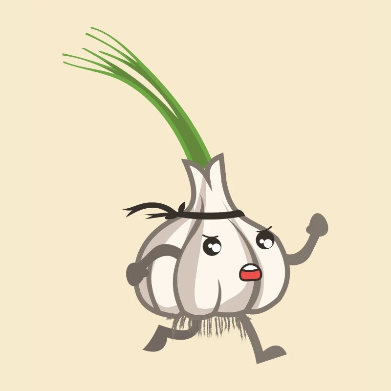 Cool garlic