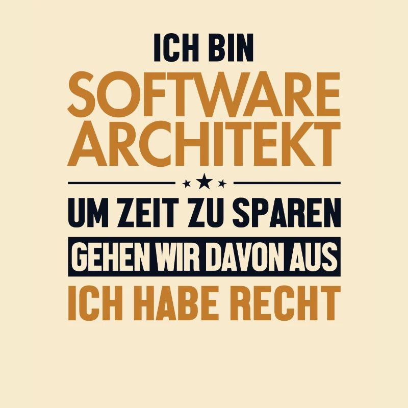 Software Architekt hat immer Recht Software