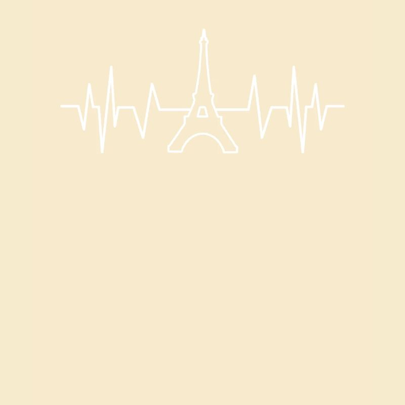 Paris Eiffel Tower heartbeat
