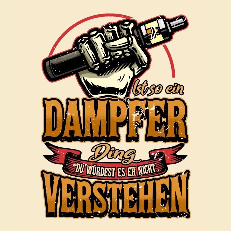 Vape Dampfer E Zigarette Spruch Vaping Geschenk
