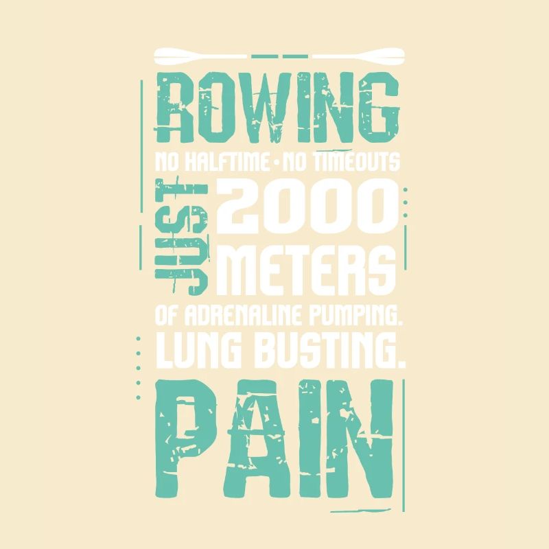 No Halftime No Timeouts Rowing