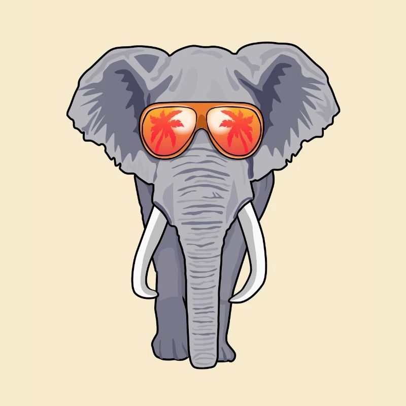 Elephant sunglasses summer