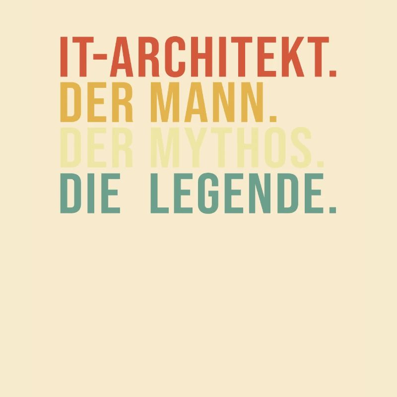 IT-Architekt Mann Mythos Legende IT-Architekt