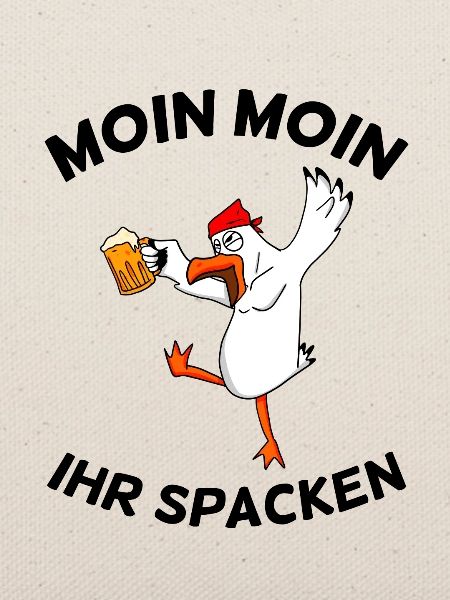 Betrunkene Möwe