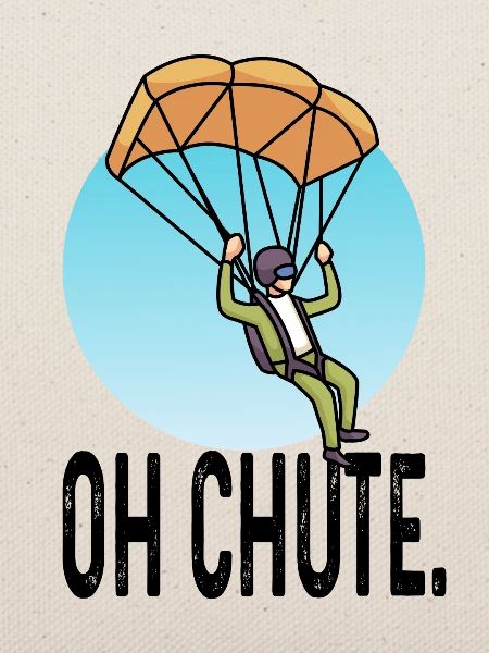 Skydiving Fallschirmspringer Fallschirm Geschenk
