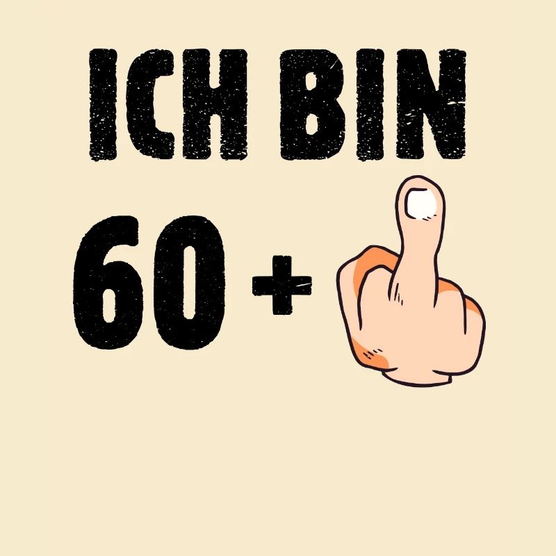 Ich bin 60 plus eins