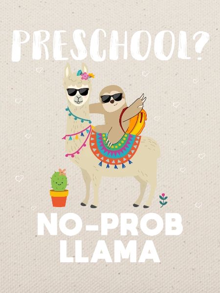 Vorschule kein Prob Lama