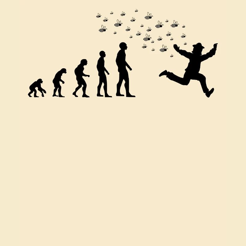 Imker Bienen Honigbienen Evolution Geschenk