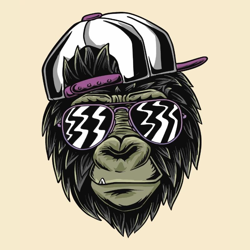 Monkey cool