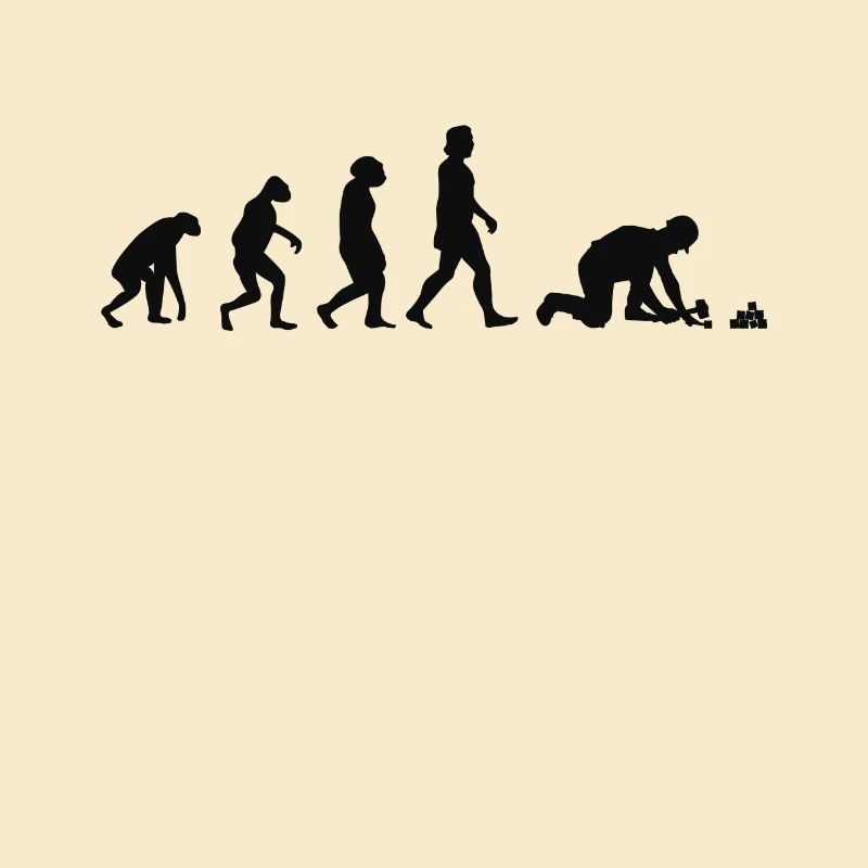 Pflasterer Evolution Steinsetzer Pflastersetzer