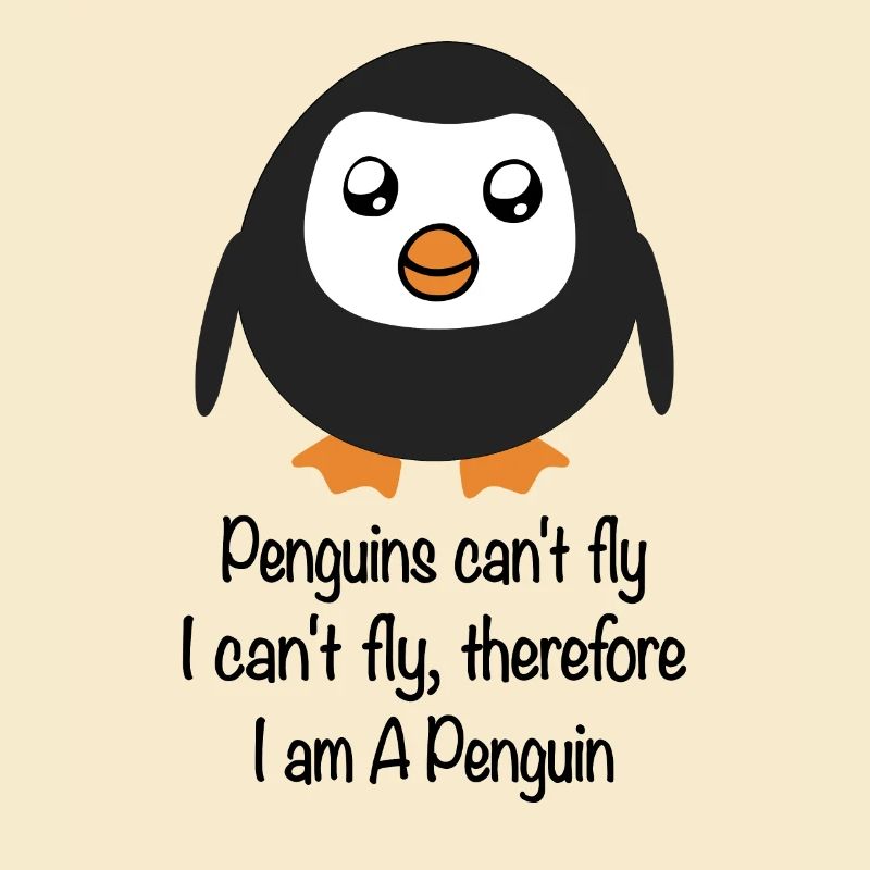 Pinguin Geschenk