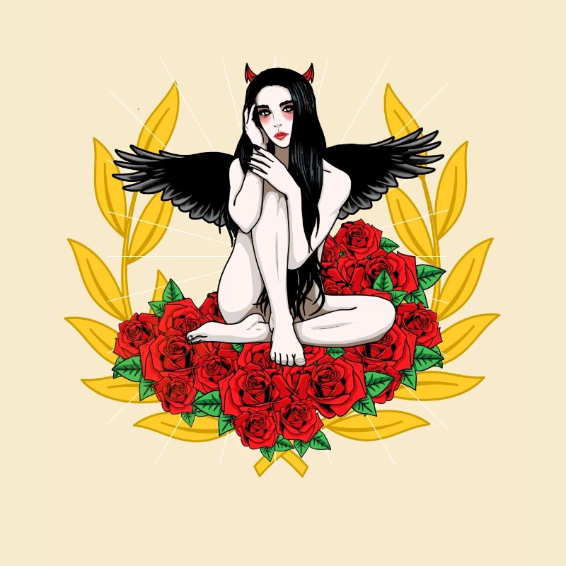 Femme du diable Diable Satan’s Roast Devil