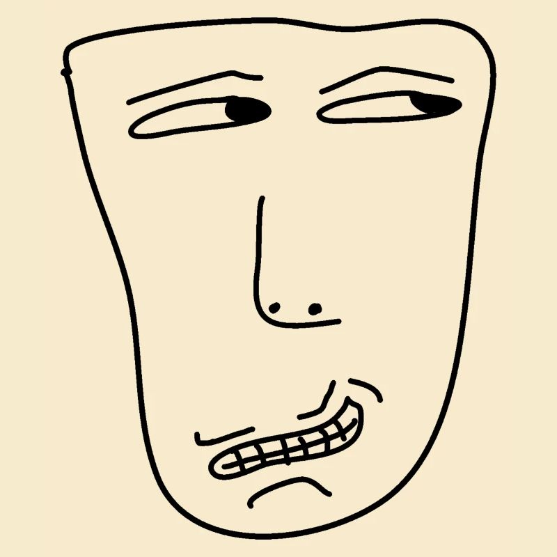 The smiling observer