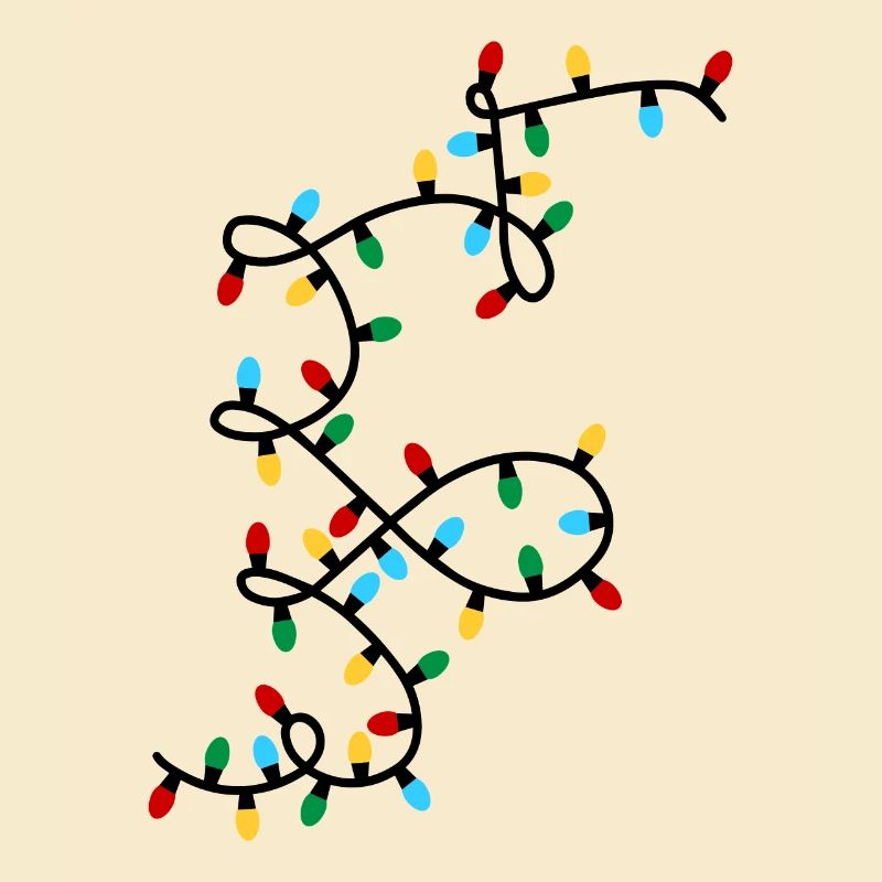 String lights Christmas