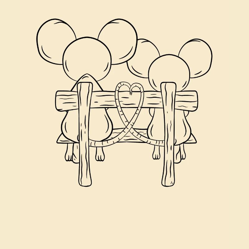 Mouse Couple Love