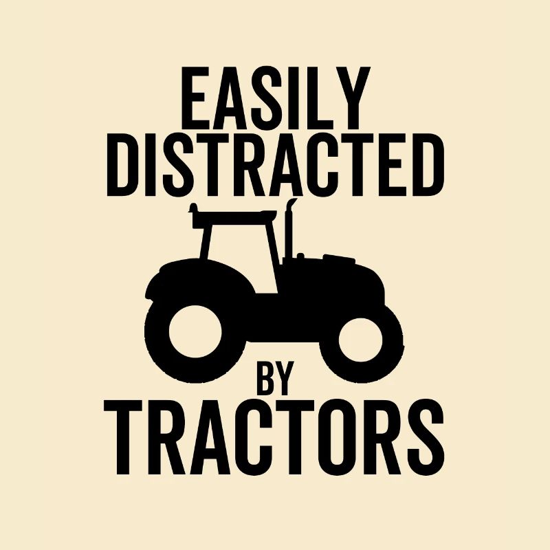 Facilement distrait par les tracteurs
