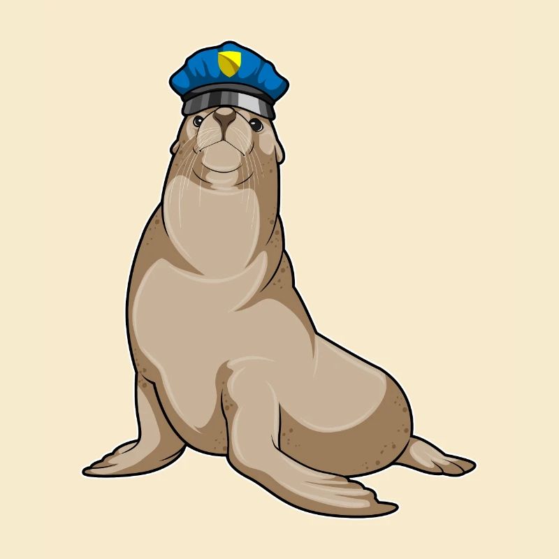 Seal as a policeman
