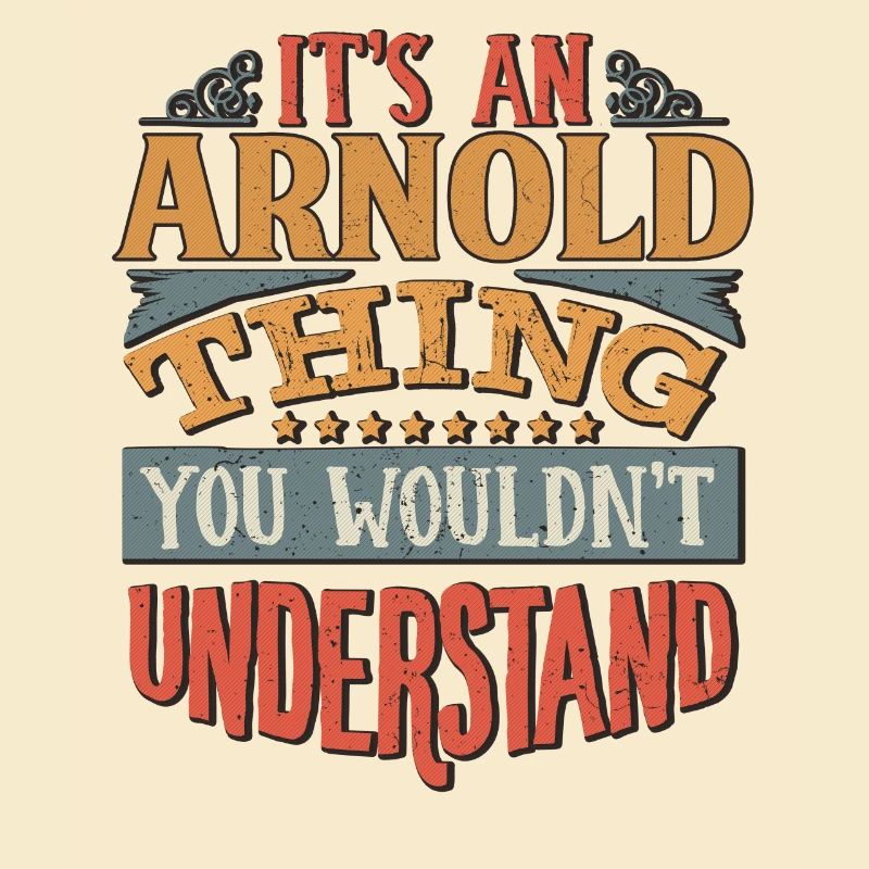 C’est une chose Arnold que vous ne comprendriez pas -