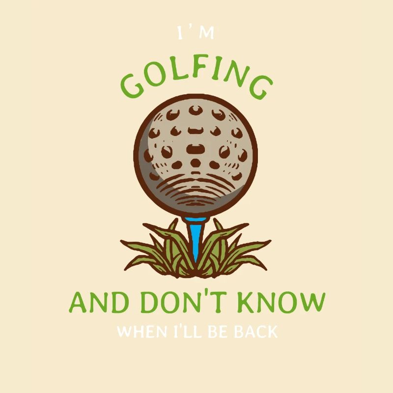 I'm Golfing Funny Golf Game