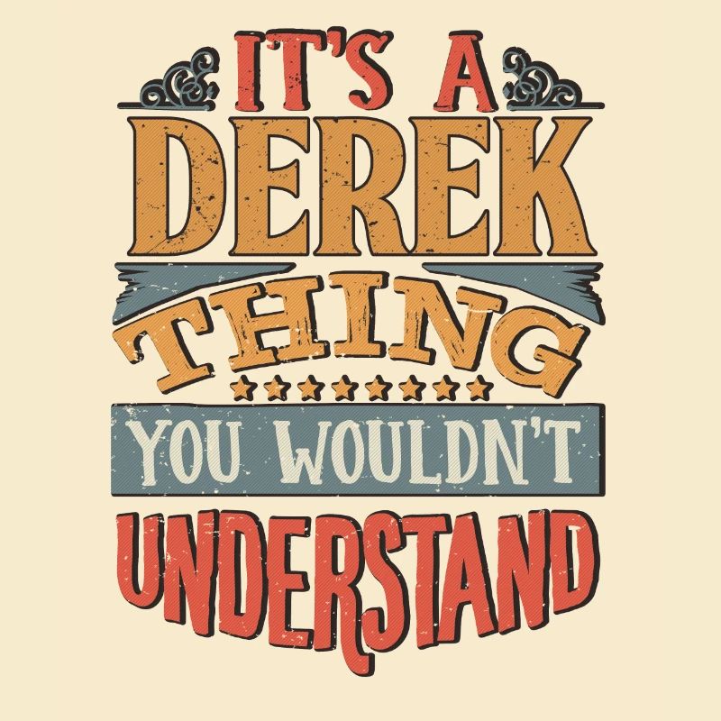 C’est une chose de Derek que vous ne comprendriez pas - Derek