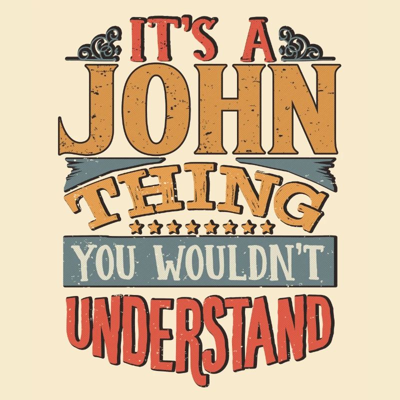 C’est une chose que vous ne comprendriez pas - John